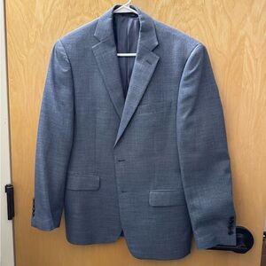 Men's Ralph Lauren Blue Modern Herringbone Blazer